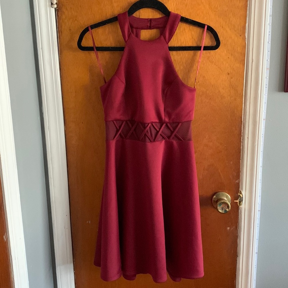 My Michelle Dark Red/Maroon Dress